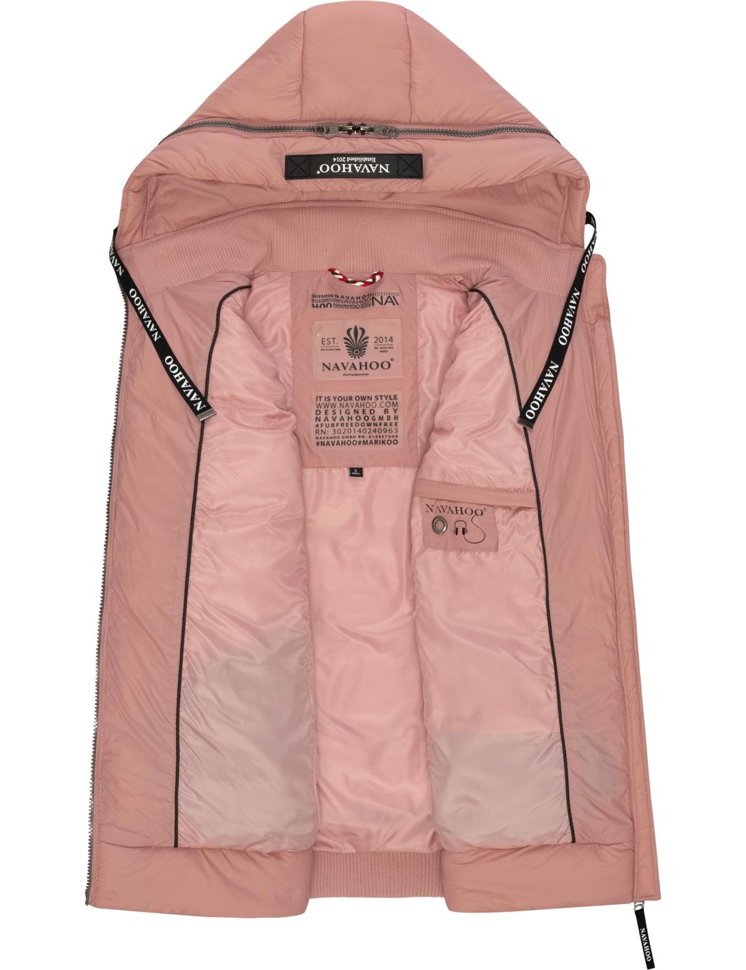 NAVAHOO Vest 'Kassidy' in Pink