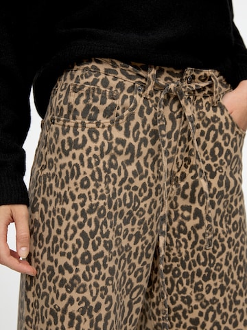 Loosefit Jean Pull&Bear en marron