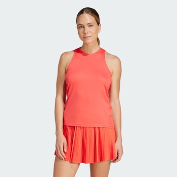ADIDAS PERFORMANCE - Top deportivo 'Club' en rojo: frente