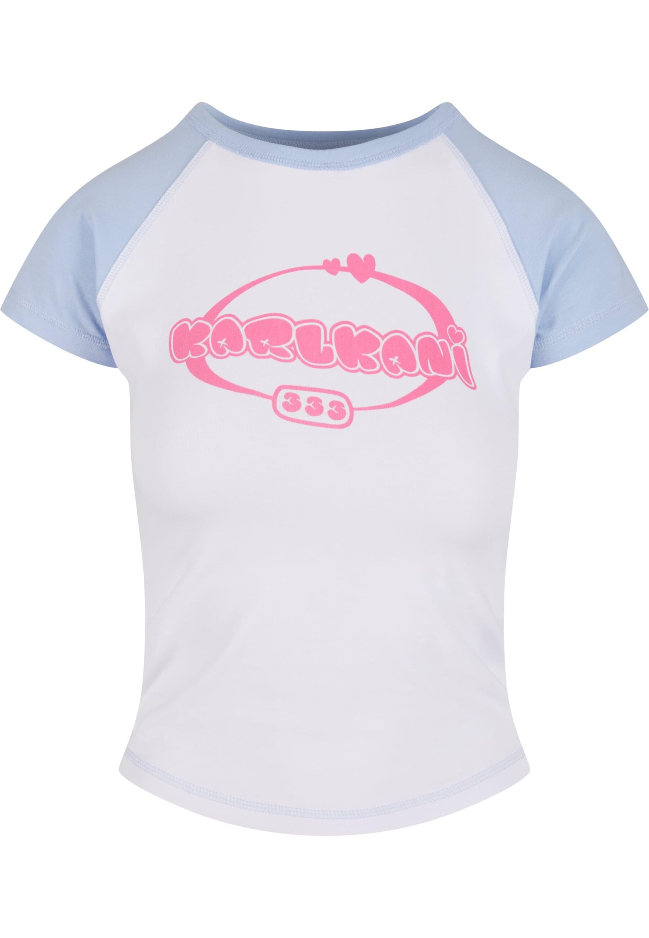 Karl Kani Shirt in Wit: voorkant