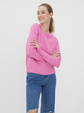 VERO MODA Sweater 'Doffy' in Pink: front