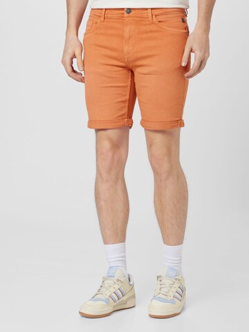 BLEND Regular Broek in Oranje: voorkant