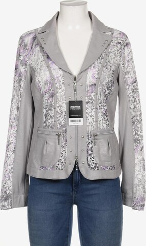 Biba Blazer in M in Grey: front