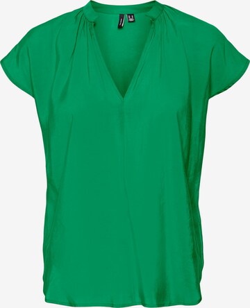 VERO MODA - Blusa 'QUEENY' em verde: frente