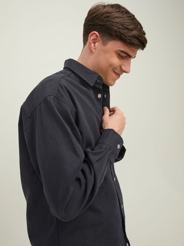 JACK & JONES Comfort fit Overhemd in Zwart