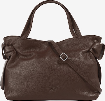 Samantha Look Handtasche in Braun: Vorderseite
