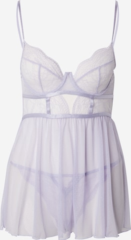 Hunkemöller Yömekko 'Isabelle' värissä lila: etupuoli