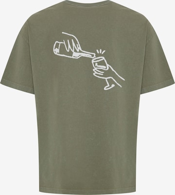 !Solid T-Shirt 'Ismail' in Grün