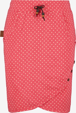 Alife and Kickin Skirt in Pink: front