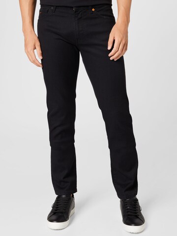 regular Jeans 'Maine' di BOSS in nero: frontale