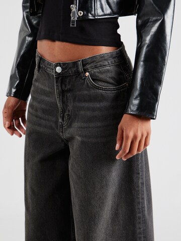 Monki Wide leg Jeans in Black