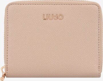 Porte-monnaies Liu Jo en beige : devant