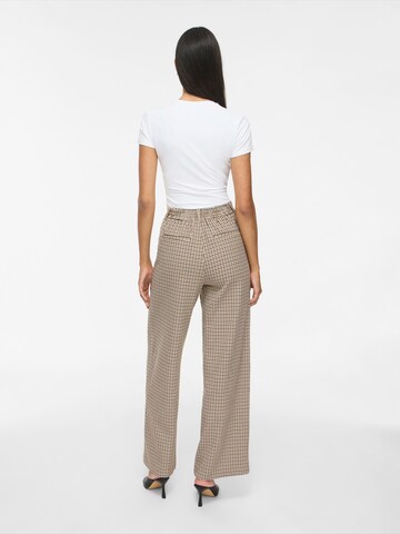 VILA - Pierna ancha Pantalón 'VIVARONE' en beige