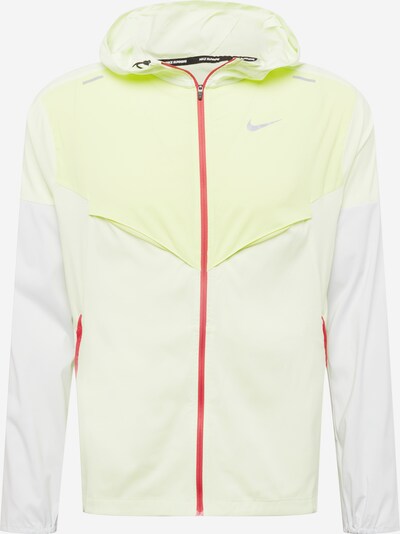 NIKE Sportjacke in pastellgelb / mint, Produktansicht