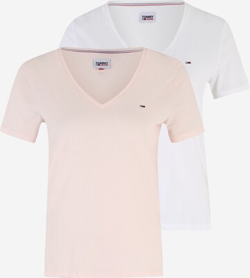 Tommy Jeans Tričko – pink: přední strana