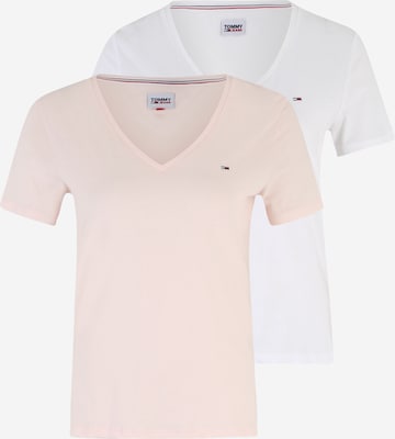 Maglietta di Tommy Jeans in rosa: frontale