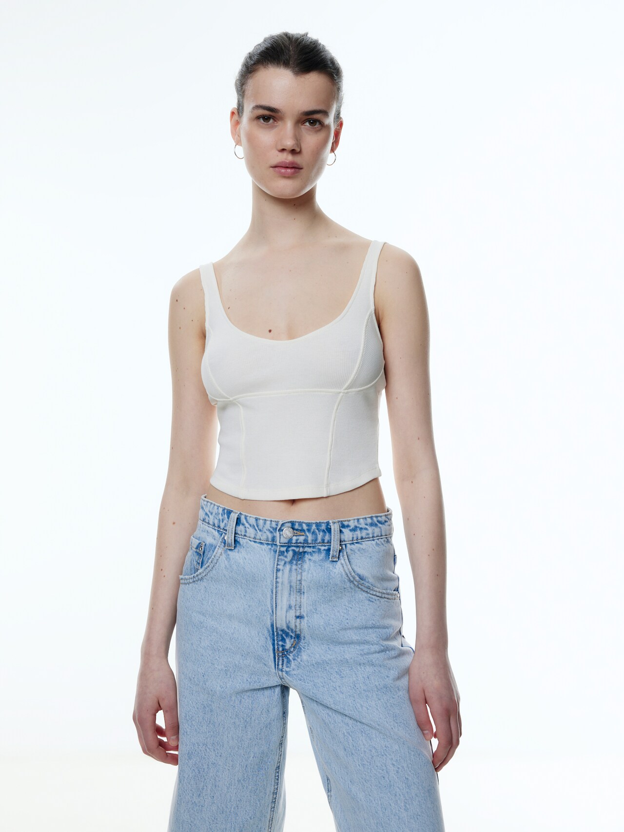 EDITED Haut 'Dinah' crème