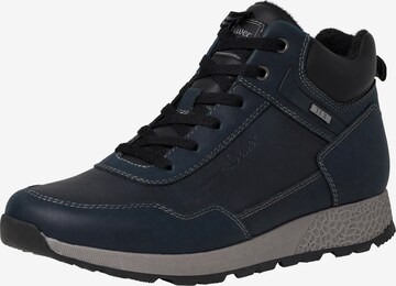 Sneaker alta di s.Oliver in blu: frontale