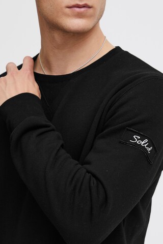 !Solid Sweatshirt 'Trip-O-Neck' in Zwart