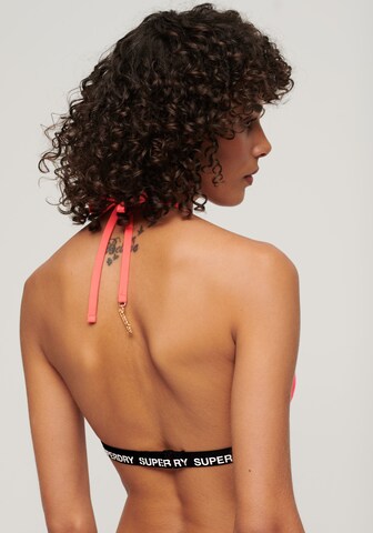 Triangle Hauts de bikini Superdry en rose