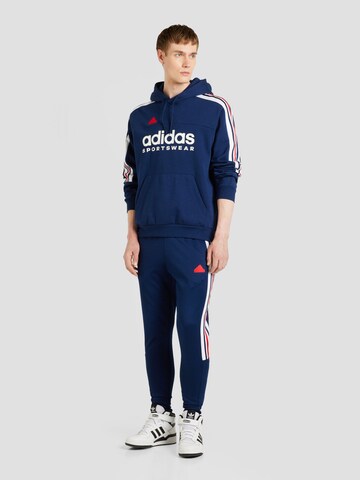 ADIDAS SPORTSWEAR Tapered Workout Pants 'House Of Tiro Nations Pack' in Blue