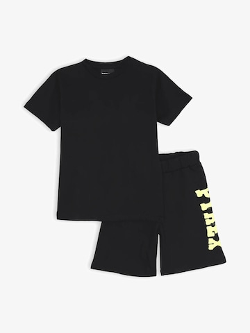 PYREX Set 'Completo' in Black: front