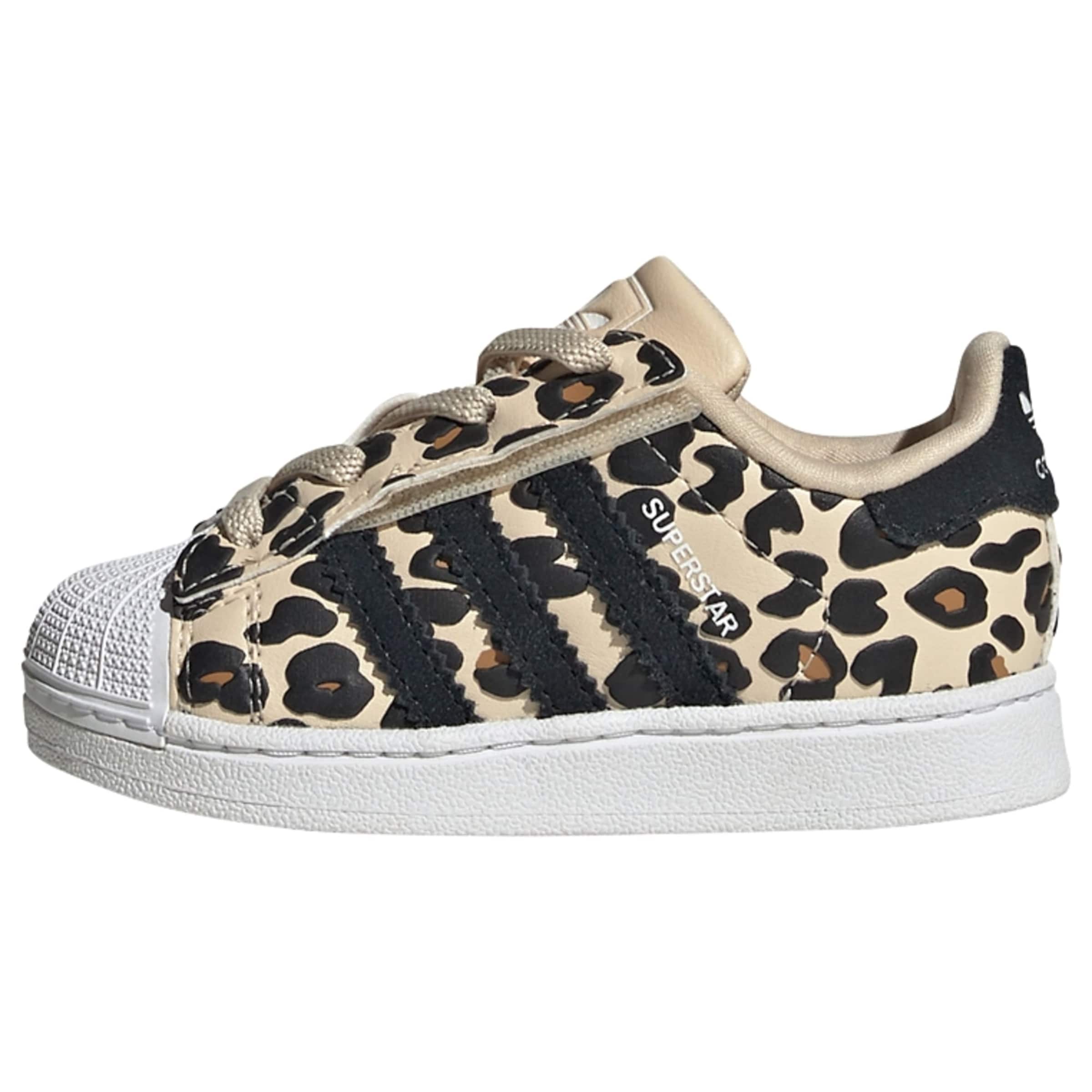 ADIDAS ORIGINALS Trainers 'SUPERSTAR II' in Beige: front