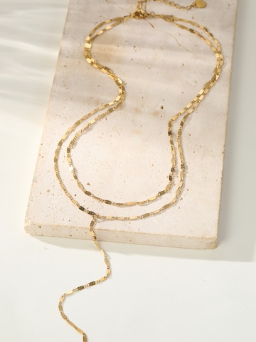 Hey Happiness Necklace 'Y-Layer' in Gold