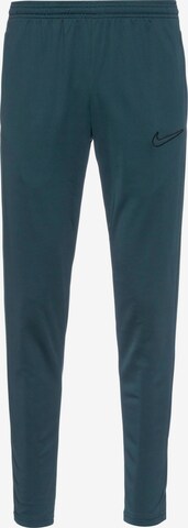 Slimfit Pantaloni sportivi 'Academy 23' di NIKE in verde: frontale