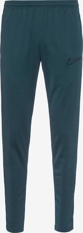 Coupe slim Pantalon de sport 'Academy 23' NIKE en vert : devant