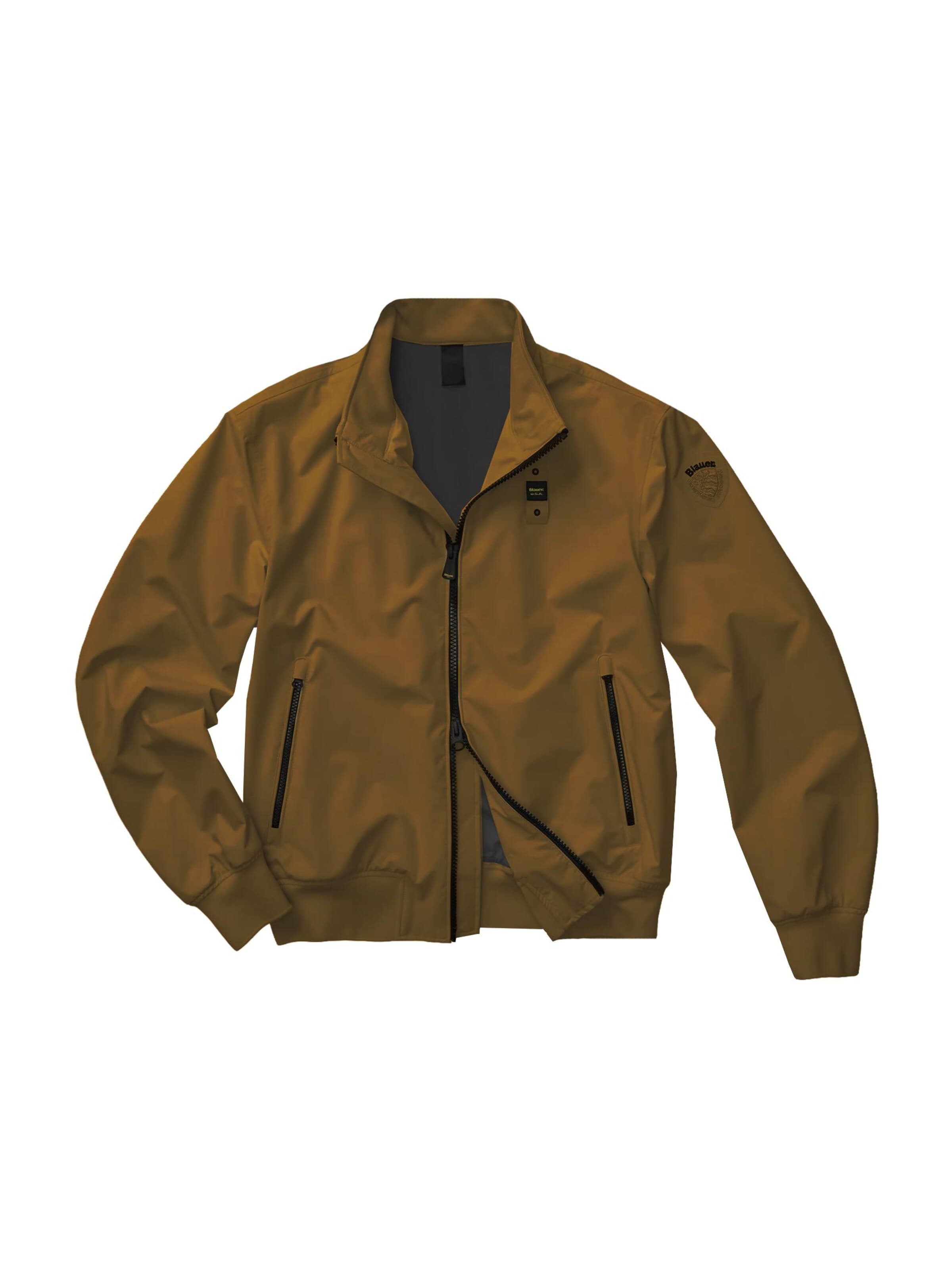 Blauer Übergangsjacke 'ANSON'‌‌ in Braun: Vorderseite