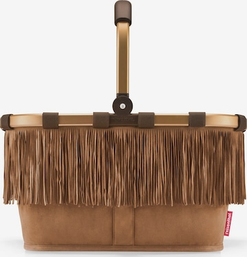 Shopper di REISENTHEL in marrone: frontale