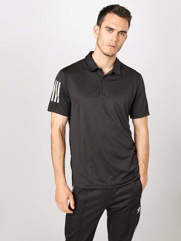 juoda ADIDAS GOLF Standartinis modelis Sportiniai marškinėliai: priekis