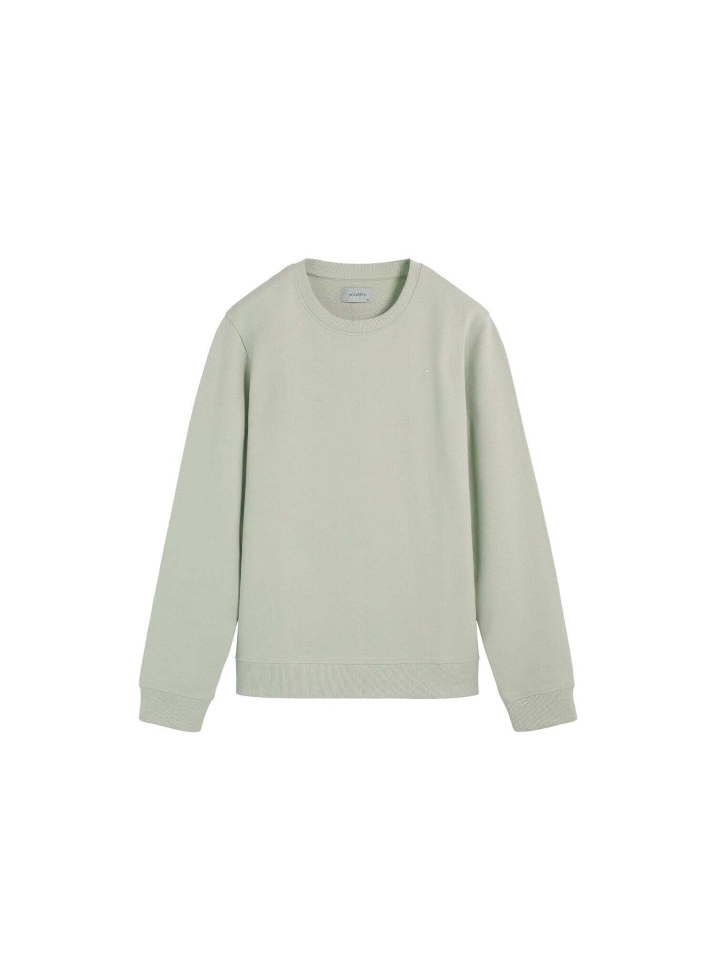 Scalpers Collegepaita 'Fade' värissä vihreä: etupuoli