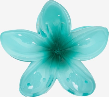 Pull&Bear Haarspange 'HIBISCUS' in Blau: Vorderseite