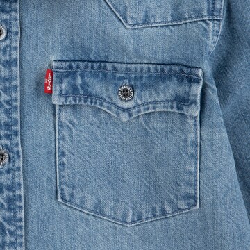 Levi's Kids Regular fit Button Up Shirt in Blue