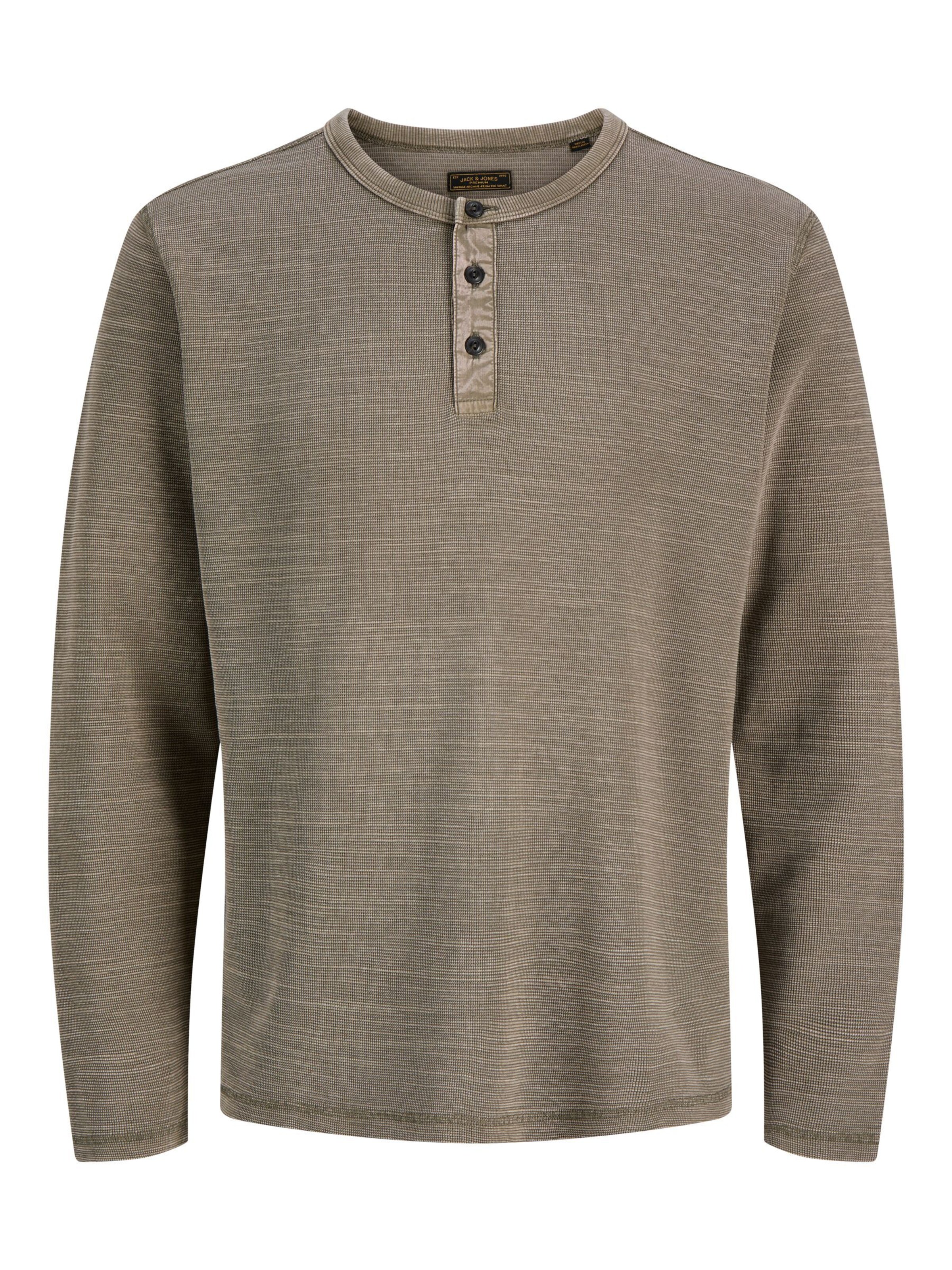 JACK & JONES Shirt in Brown: front