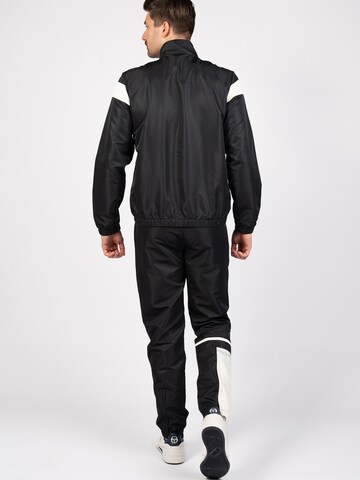 Sergio Tacchini Jogginganzug 'Plug in' in Schwarz