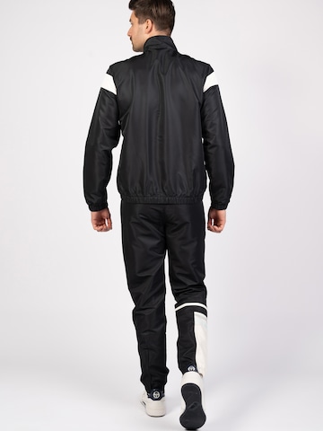 Sergio Tacchini Sweatsuit 'Plug in' in Black