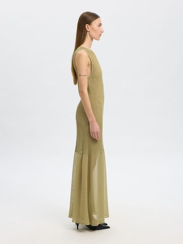 Robe SELECTED en vert