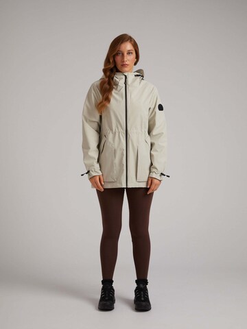 JACK1T Jacke ' Helio Mid Windbreaker ' in Weiß