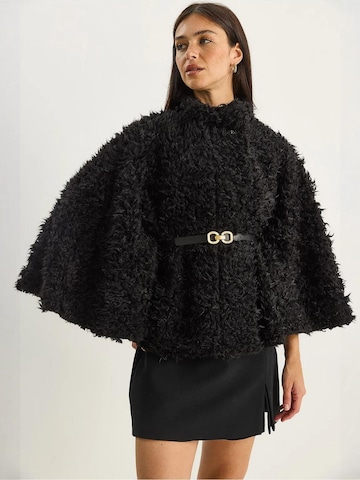 Veste mi-saison Bianco Lucci en noir