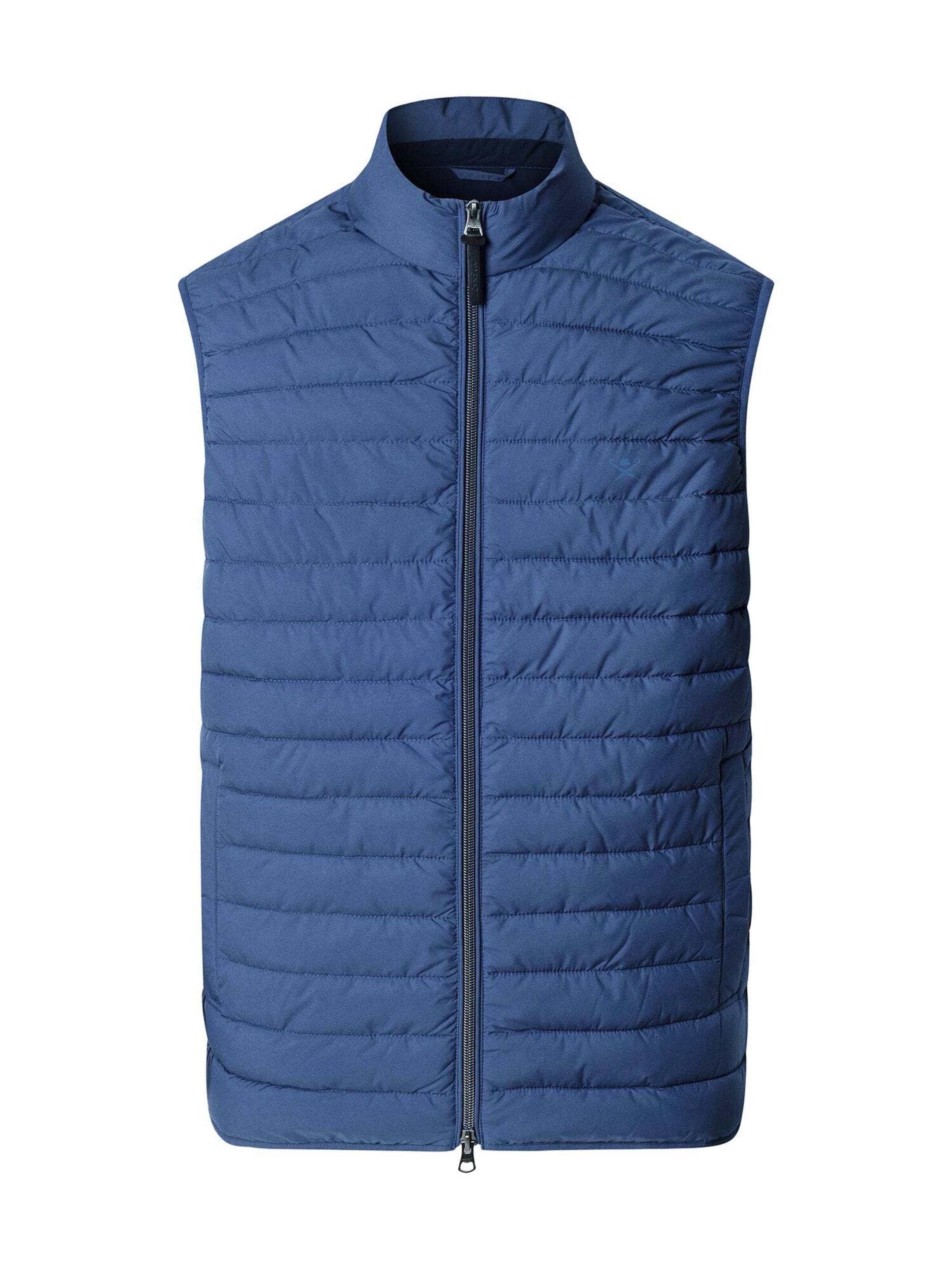 Gilet di Hackett London in blu: frontale