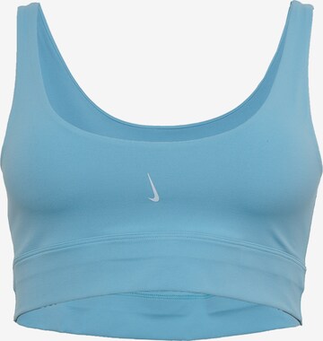 Haut de sport Nike Sportswear en bleu : devant