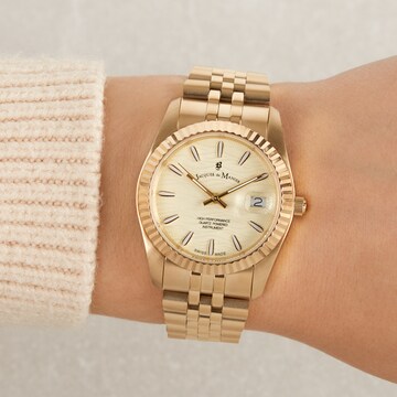 Jacques du Manoir Analog Watch in Gold