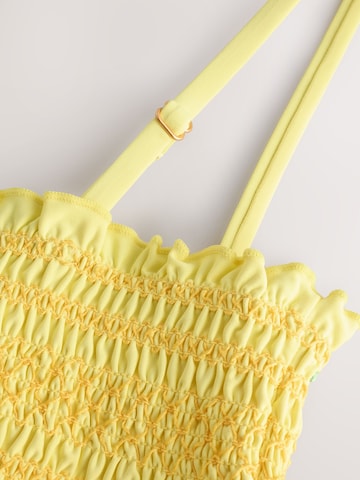 Bandeau Hauts de bikini Next en jaune