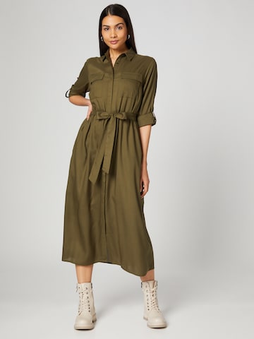 Guido Maria Kretschmer Women Shirt Dress 'Caro' in Green