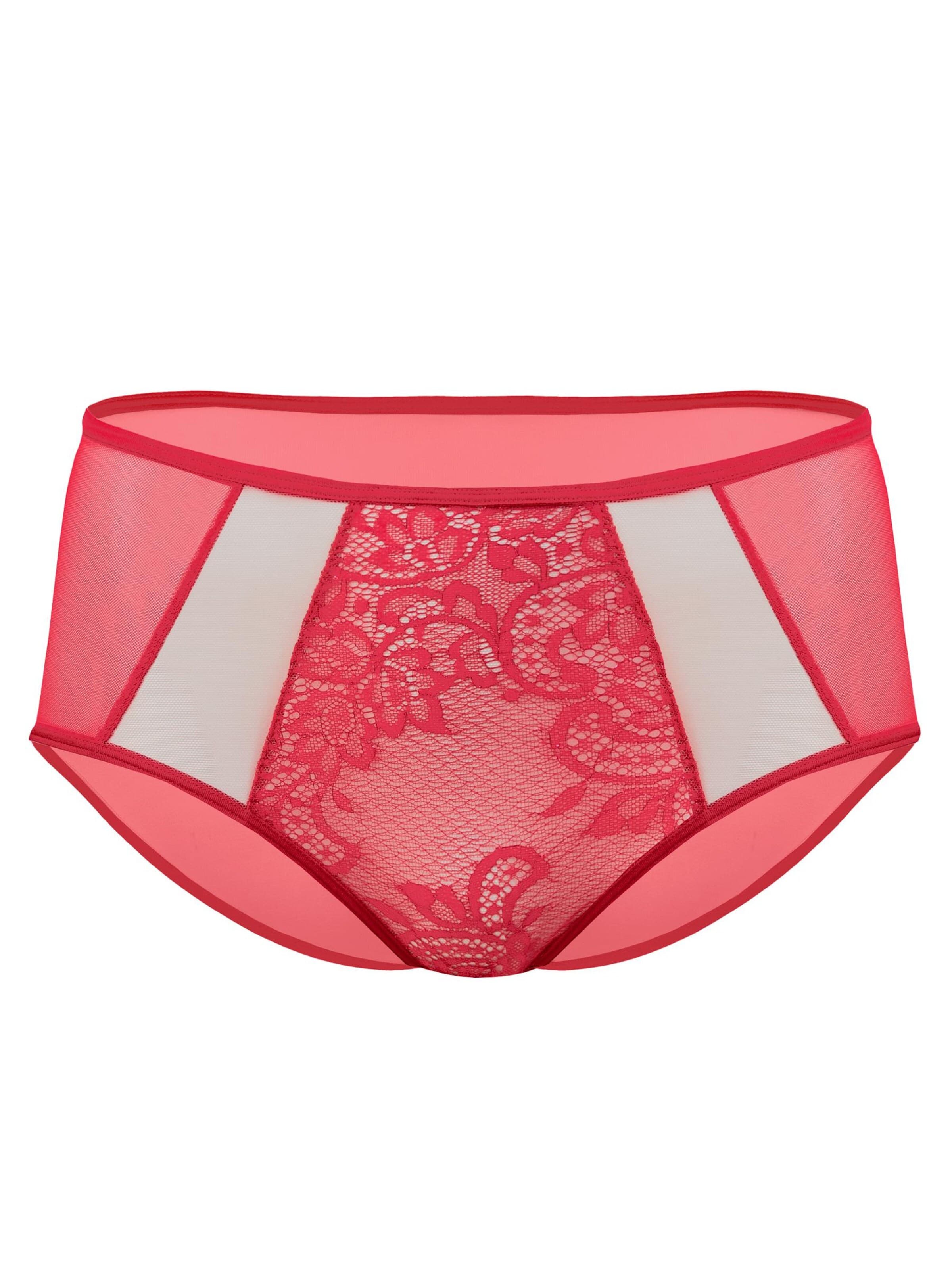 Slip '1044W' Vivisence en rouge : devant