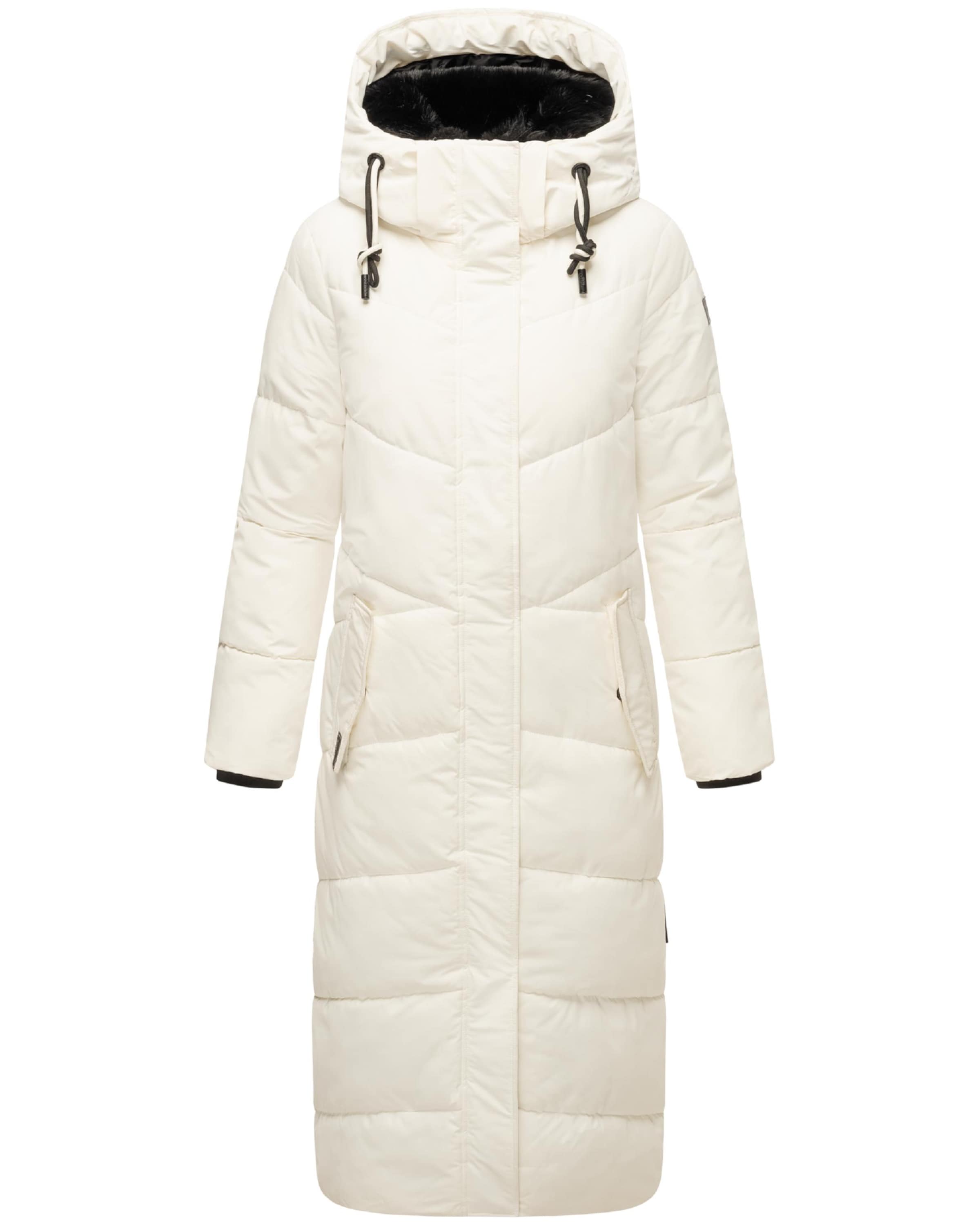 NAVAHOO Zimný kabát 'Hingucker XIV' - Biela: predná strana