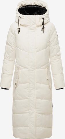 Manteau d’hiver 'Hingucker XIV' NAVAHOO en blanc : devant